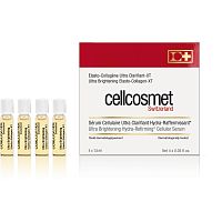 Клеточная сыворотка с эласто-коллагеном "Ультраяркий тон" Cellcosmet, 4* 1,5 мл